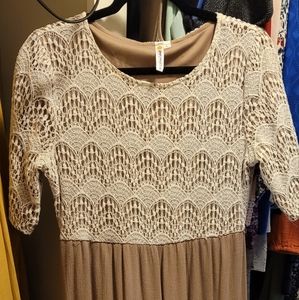 Full length maxi dress